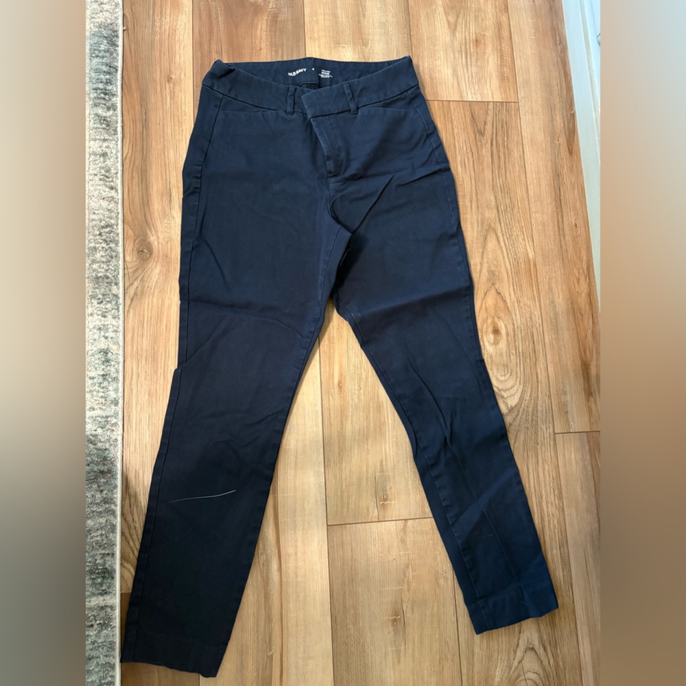 Old Navy Dark Blue High-Rise Pants